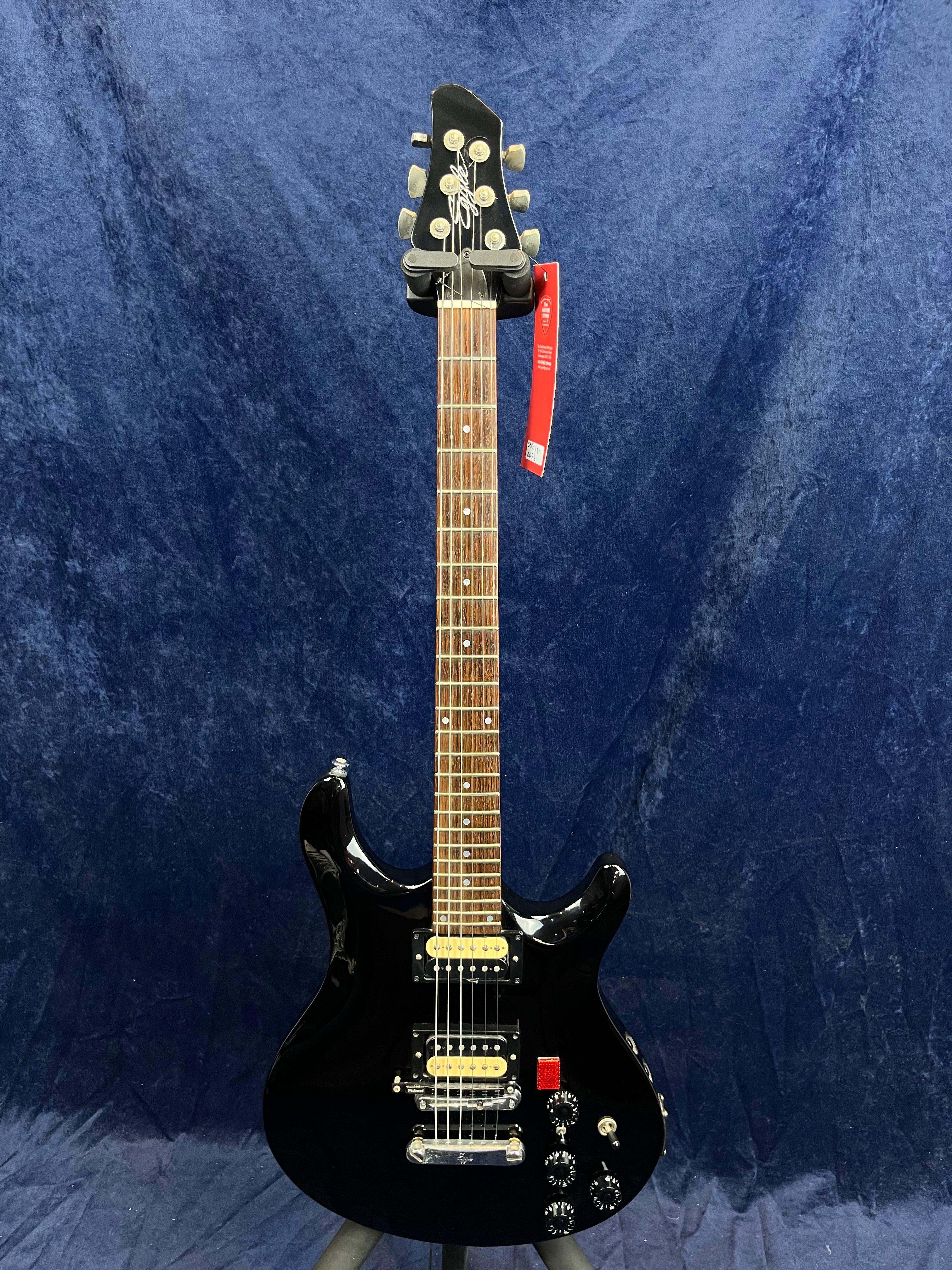 Patrick Eggle Boston 1981 with Roland GK2 in Black