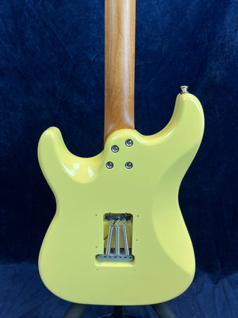 Jet Guitars JS-400 HSS in Vintage Yellow Pre-owned