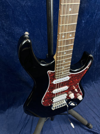 Cort G115SE HSS Electric Guitar in Black