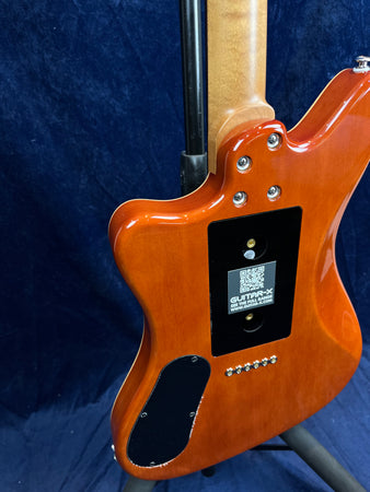 Cream T Guitars Crossfire Custom Guitar-X Pickup Swapping in Burnt Whiskerburst