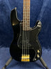 Bass Collection Power P-Bass Gold Hardware in Black Pre-owned