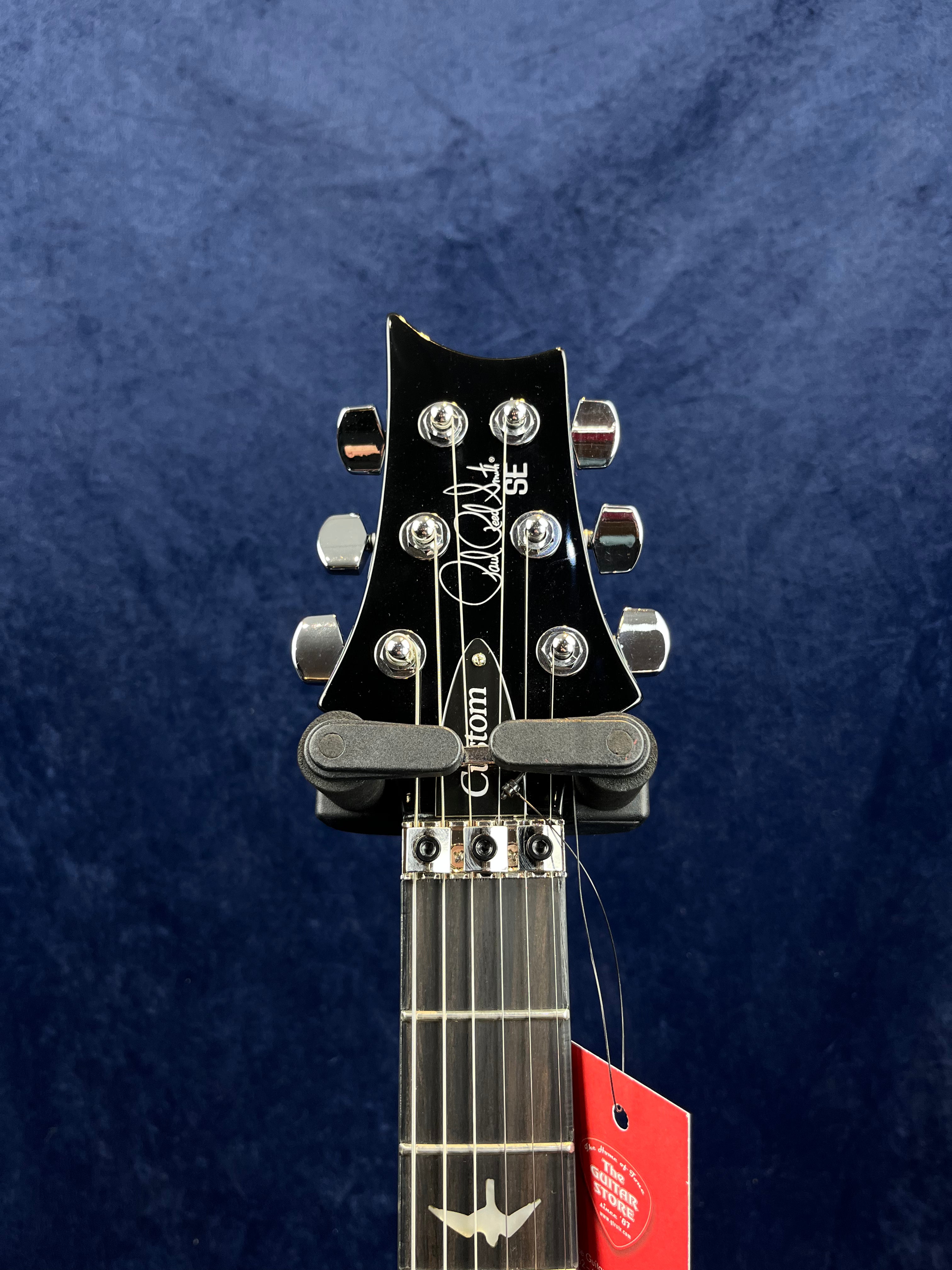 PRS SE Custom 24 Floyd in Charcoal Burst with Gig Bag