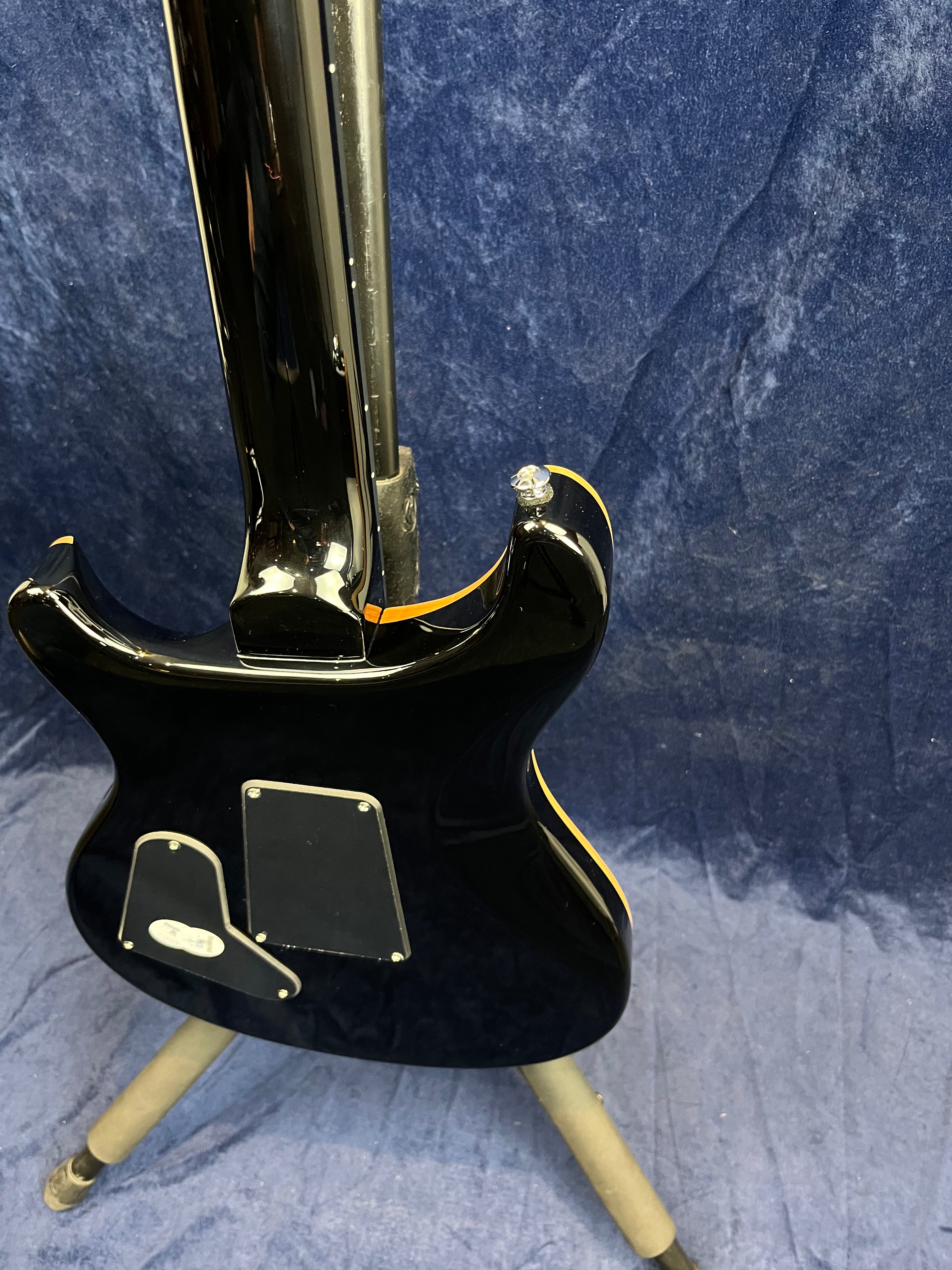 PRS SE Custom 24 Floyd in Charcoal Burst with Gig Bag