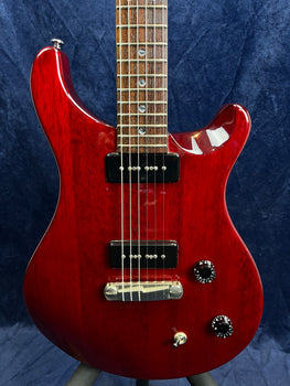 PRS SE Soapbar II in Vintage Cherry Pre-owned with Gig Bag