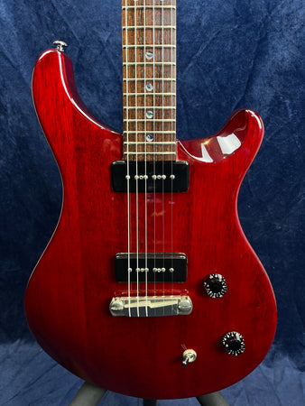 PRS SE Soapbar II in Vintage Cherry Pre-owned with Gig Bag