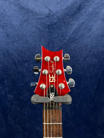 PRS SE Soapbar II in Vintage Cherry Pre-owned with Gig Bag