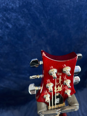 PRS SE Soapbar II in Vintage Cherry Pre-owned with Gig Bag