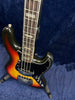 Fender 1975 Jazz Bass in Sunburst with Hard Case Pre-owned