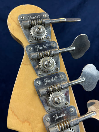 Fender 1975 Jazz Bass in Sunburst with Hard Case Pre-owned