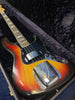 Fender 1975 Jazz Bass in Sunburst with Hard Case Pre-owned