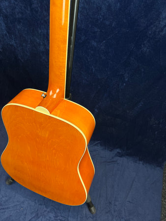 Epiphone Dove Pro Electro Acoustic Guitar in Violinburst Pre-owned