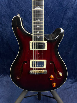 PRS SE Hollowbody Standard in Red Burst Pre-owned with Case