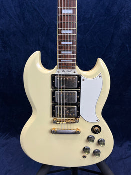Epiphone SG Les Paul Custom in Ivory White Pre-owned