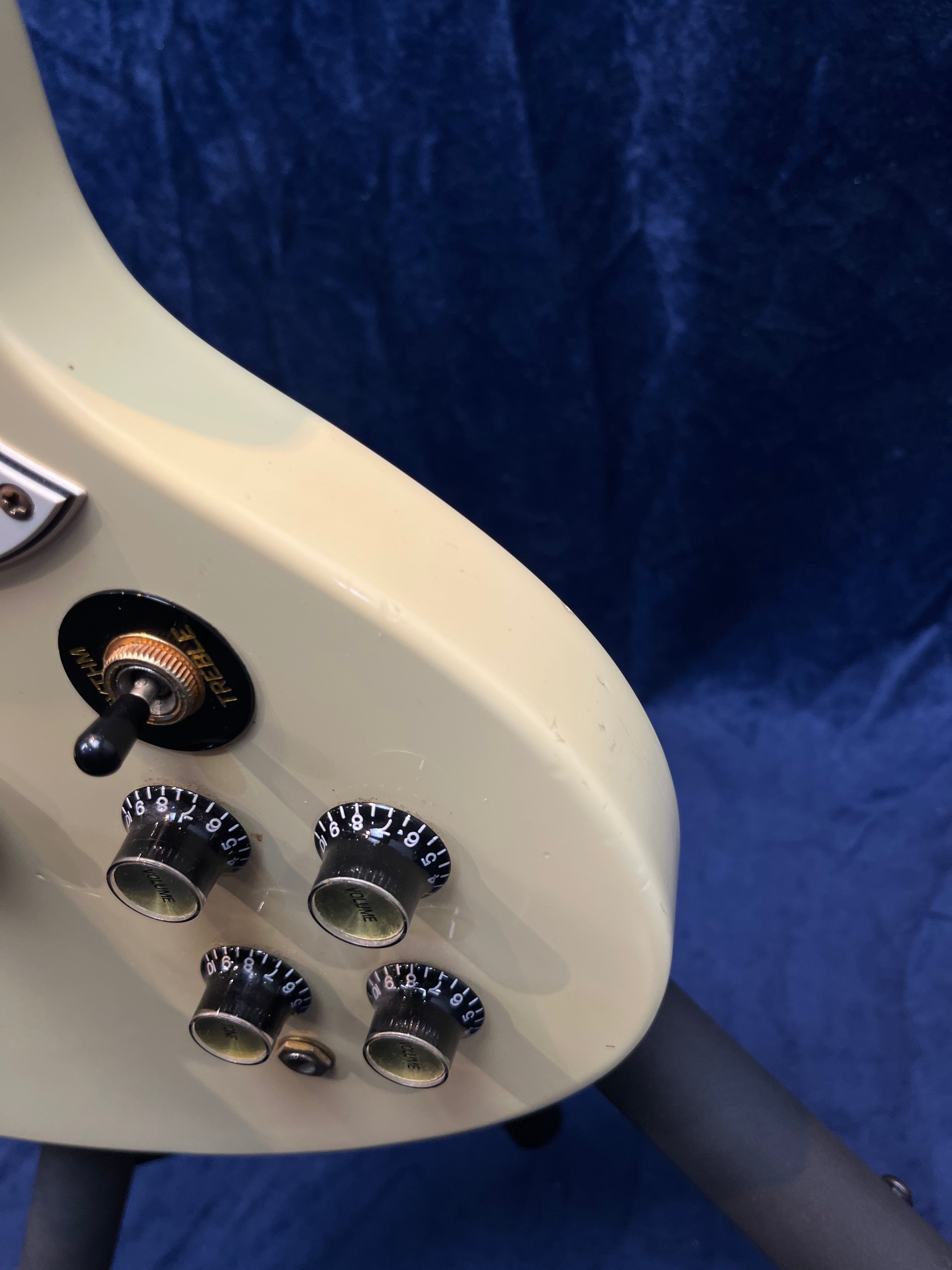 Epiphone SG Les Paul Custom in Ivory White Pre-owned