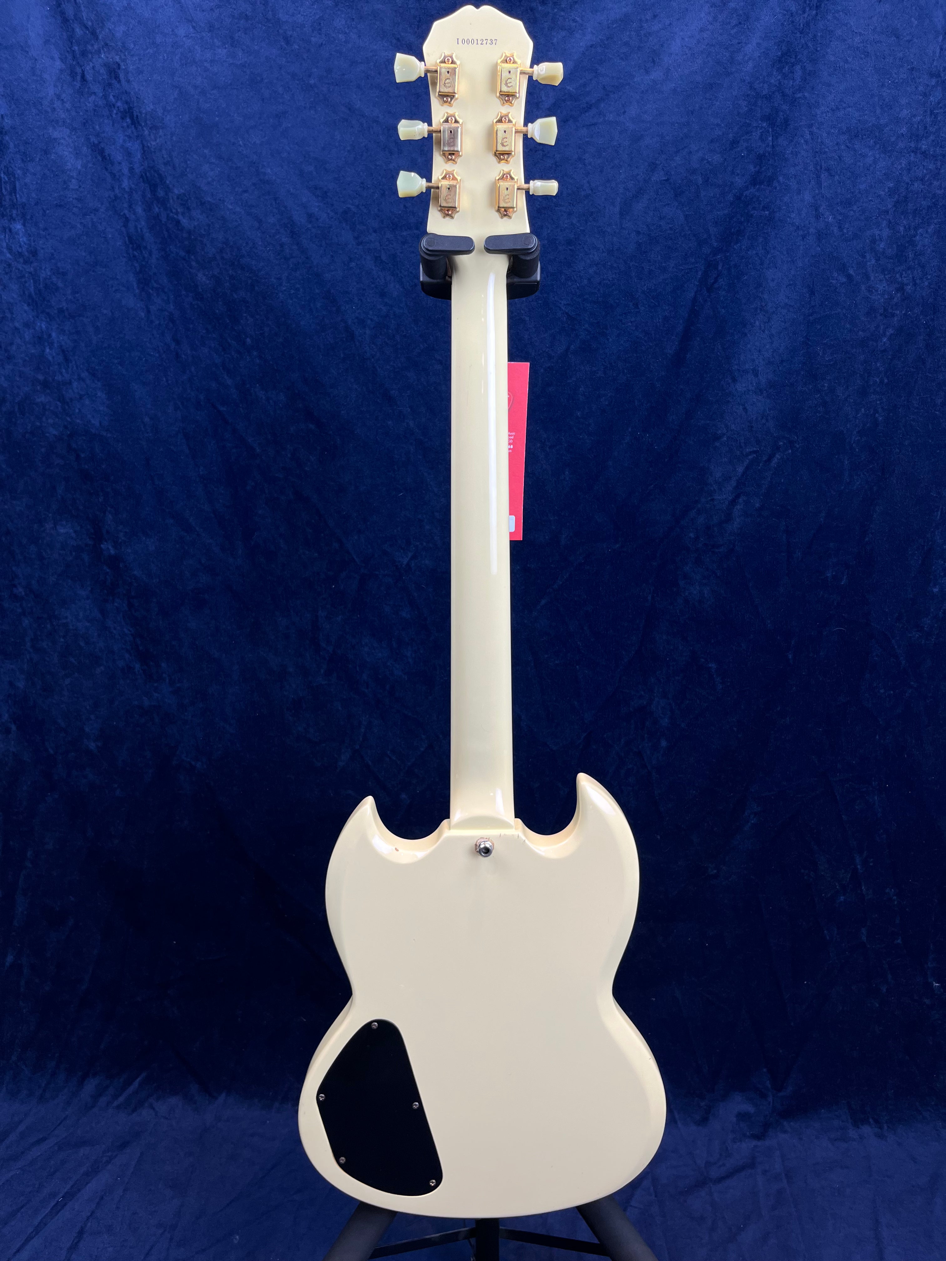 Epiphone SG Les Paul Custom in Ivory White Pre-owned