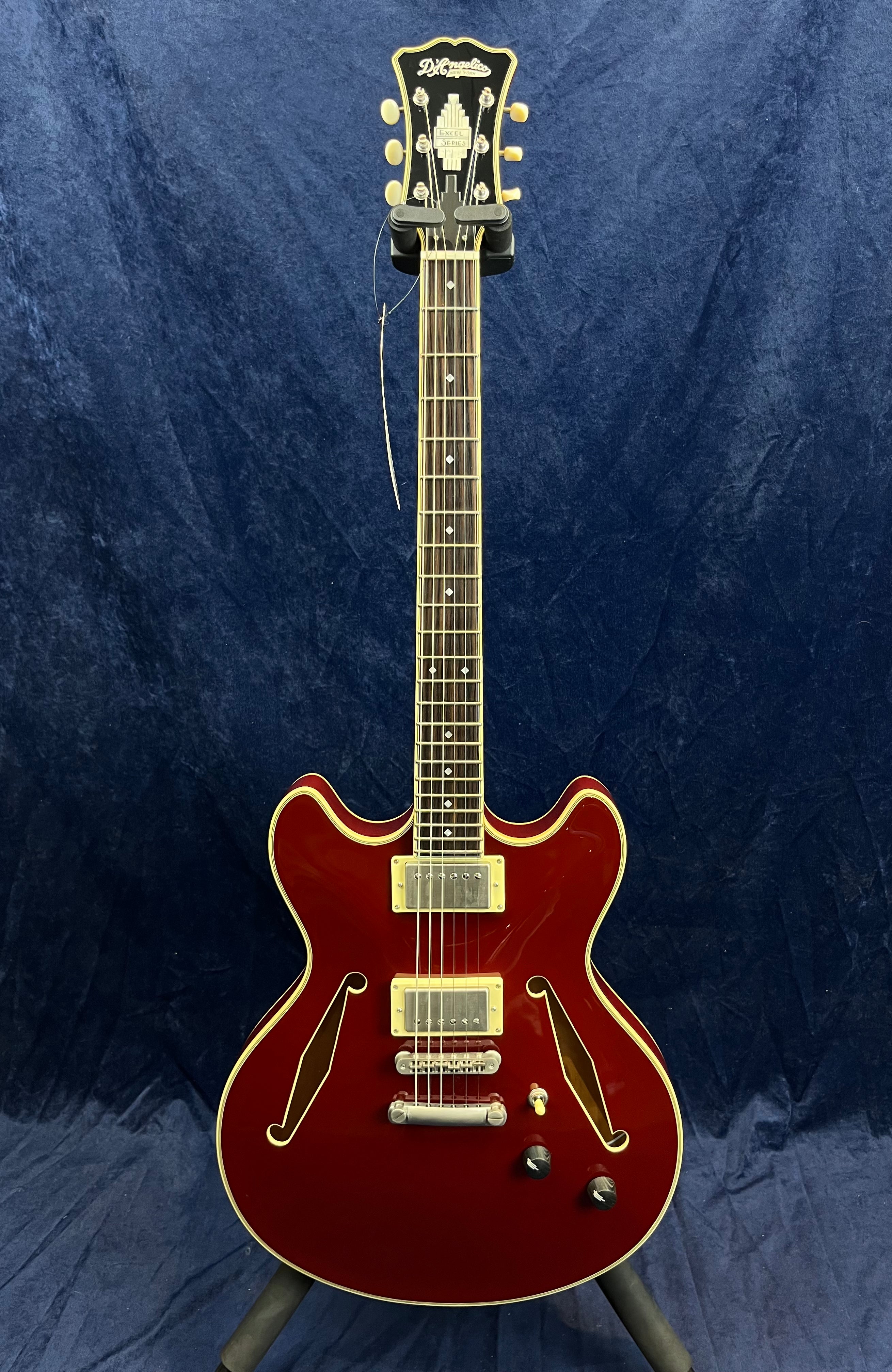 D'Angelico Excel DC Tour Semi-Hollow Electric Solid Wine B-Stock