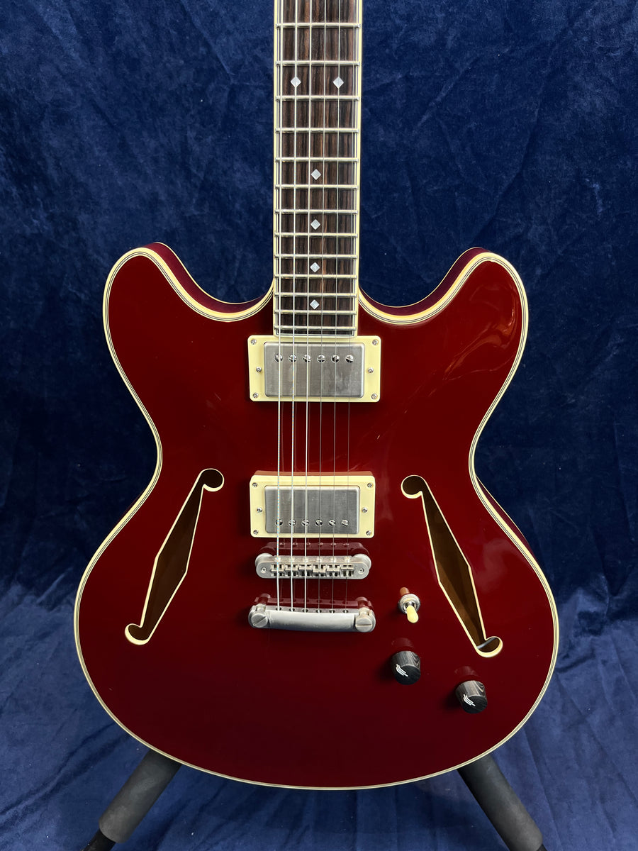 D'Angelico Excel DC Tour Semi-Hollow Electric Solid Wine B-Stock
