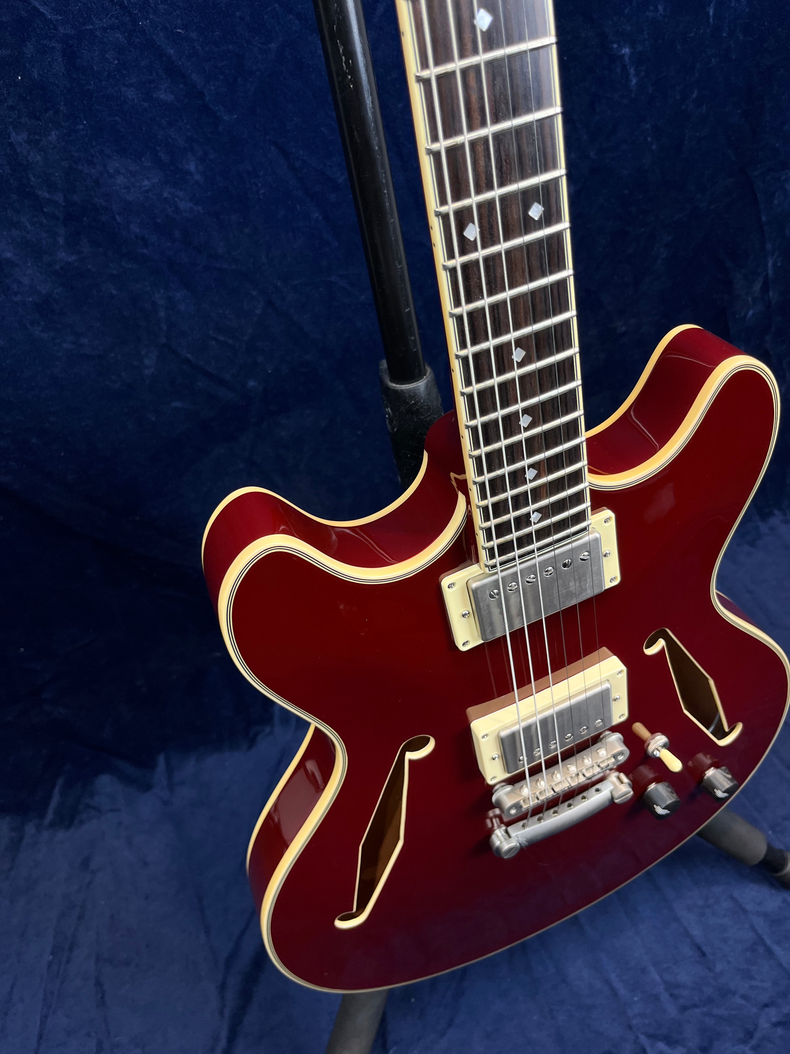D'Angelico Excel DC Tour Semi-Hollow Electric Solid Wine B-Stock