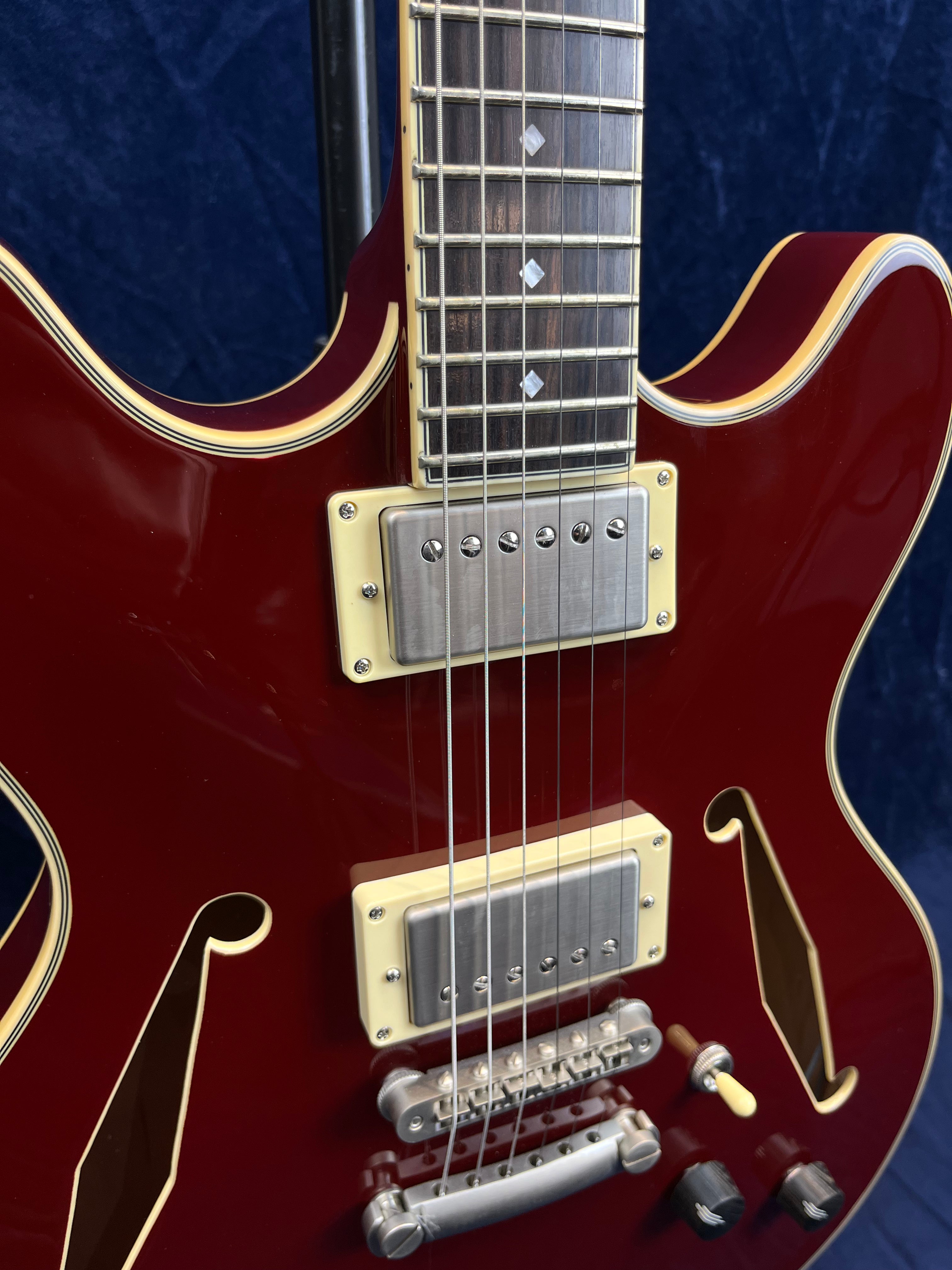 D'Angelico Excel DC Tour Semi-Hollow Electric Solid Wine B-Stock