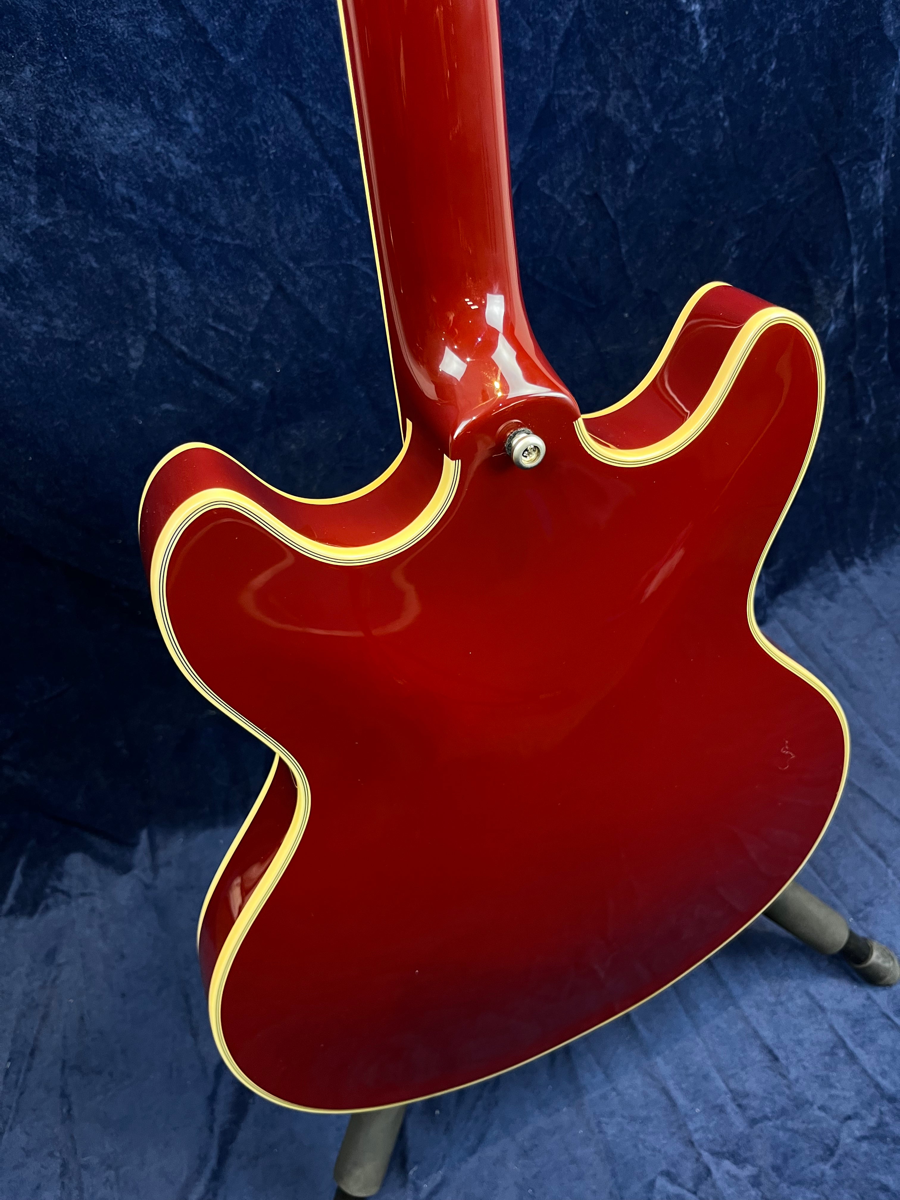 D'Angelico Excel DC Tour Semi-Hollow Electric Solid Wine B-Stock