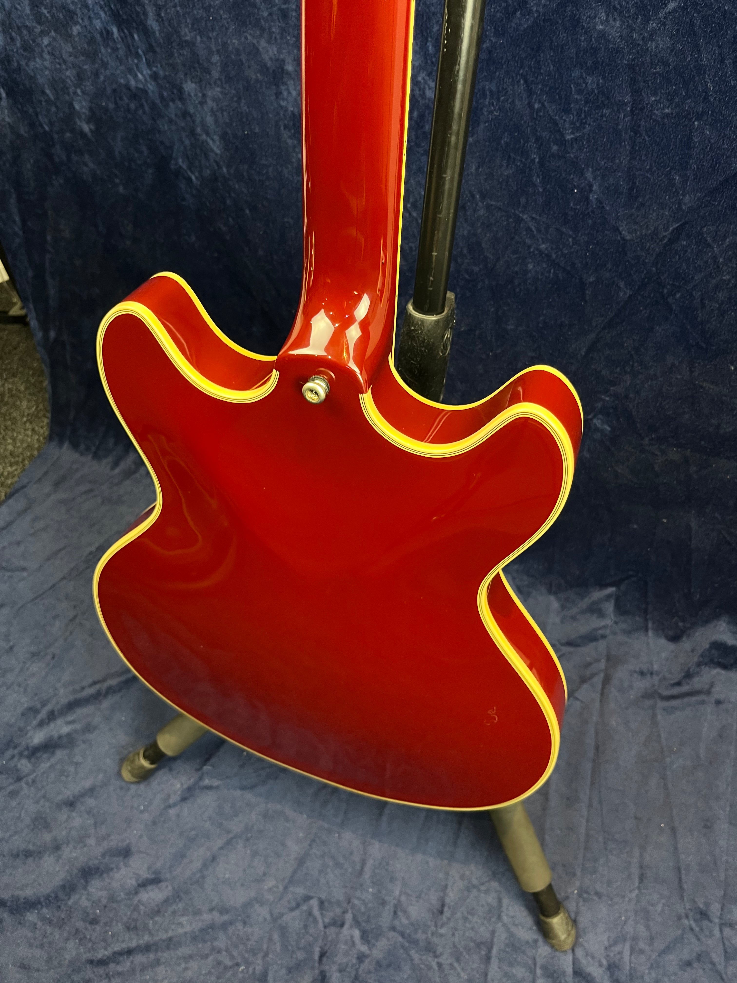 D'Angelico Excel DC Tour Semi-Hollow Electric Solid Wine B-Stock