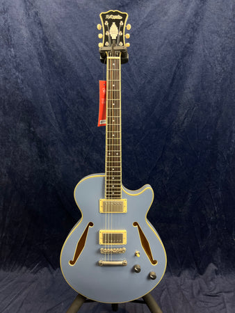 D'Angelico Excel SS Tour Semi Hollow Electric in Slate Blue B-Stock