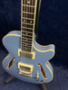 D'Angelico Excel SS Tour Semi Hollow Electric in Slate Blue B-Stock