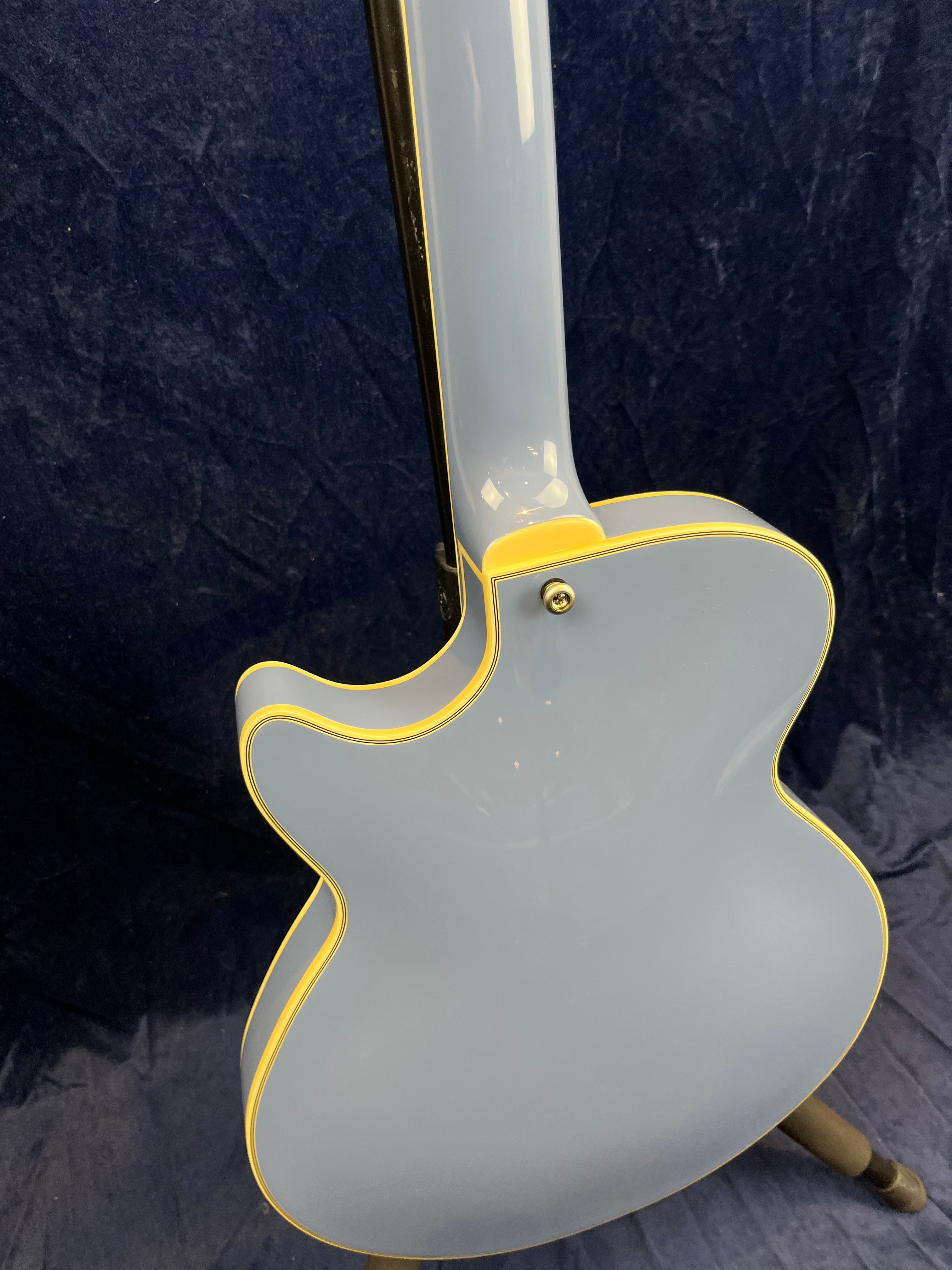D'Angelico Excel SS Tour Semi Hollow Electric in Slate Blue B-Stock