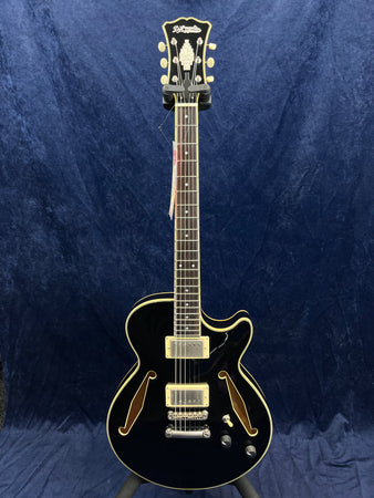 D'Angelico Excel SS Tour Semi-Hollow Electric in Black B-Stock