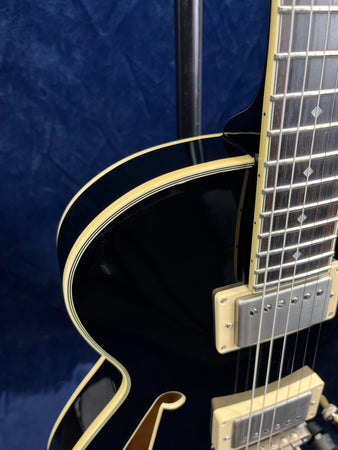 D'Angelico Excel SS Tour Semi-Hollow Electric in Black B-Stock