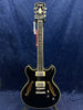 D'Angelico Excel DC Tour Semi Hollow Electric in Black B-Stock