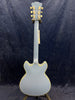 D'Angelico Excel Mini DC Tour Semi-Hollow Electric in Slate Blue B-Stock