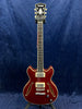 D'Angelico Excel Mini DC Tour Semi-Hollow Electric in Solid Wine B-Stock