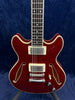D'Angelico Excel Mini DC Tour Semi-Hollow Electric in Solid Wine B-Stock