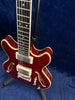 D'Angelico Excel Mini DC Tour Semi-Hollow Electric in Solid Wine B-Stock