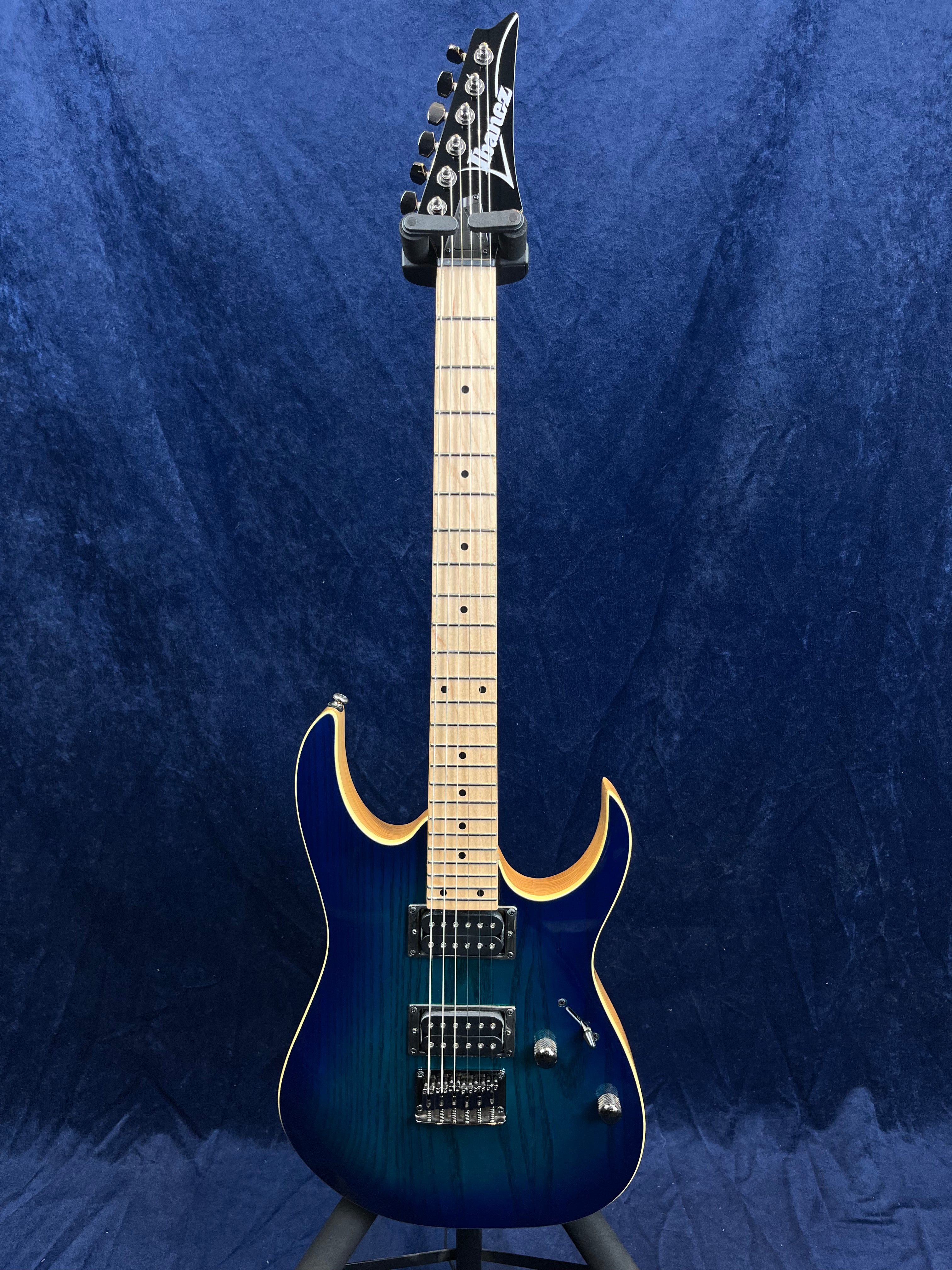 Ibanez RG421AHM Electric Guitar in Blue Moon Burst Pre-owned