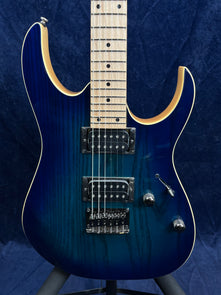 Ibanez RG421AHM Electric Guitar in Blue Moon Burst Pre-owned