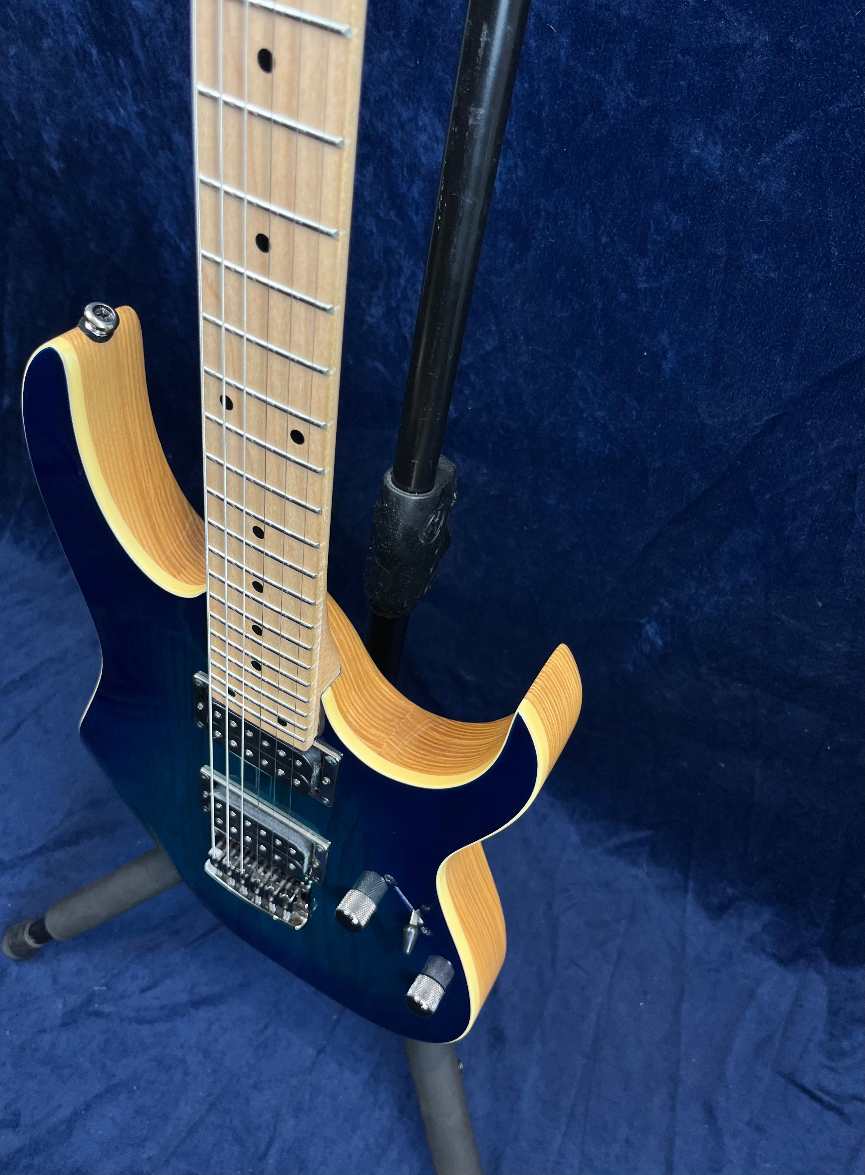 Ibanez RG421AHM Electric Guitar in Blue Moon Burst Pre-owned