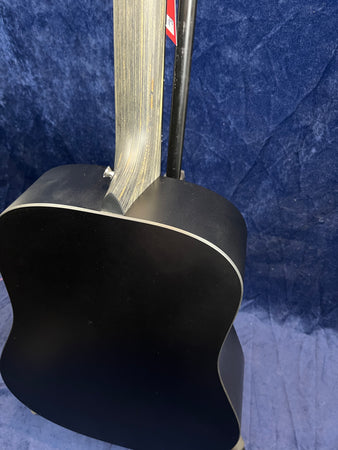 Martin DX Johnny Cash Signature Acoustic Guitar Black Pre-owned