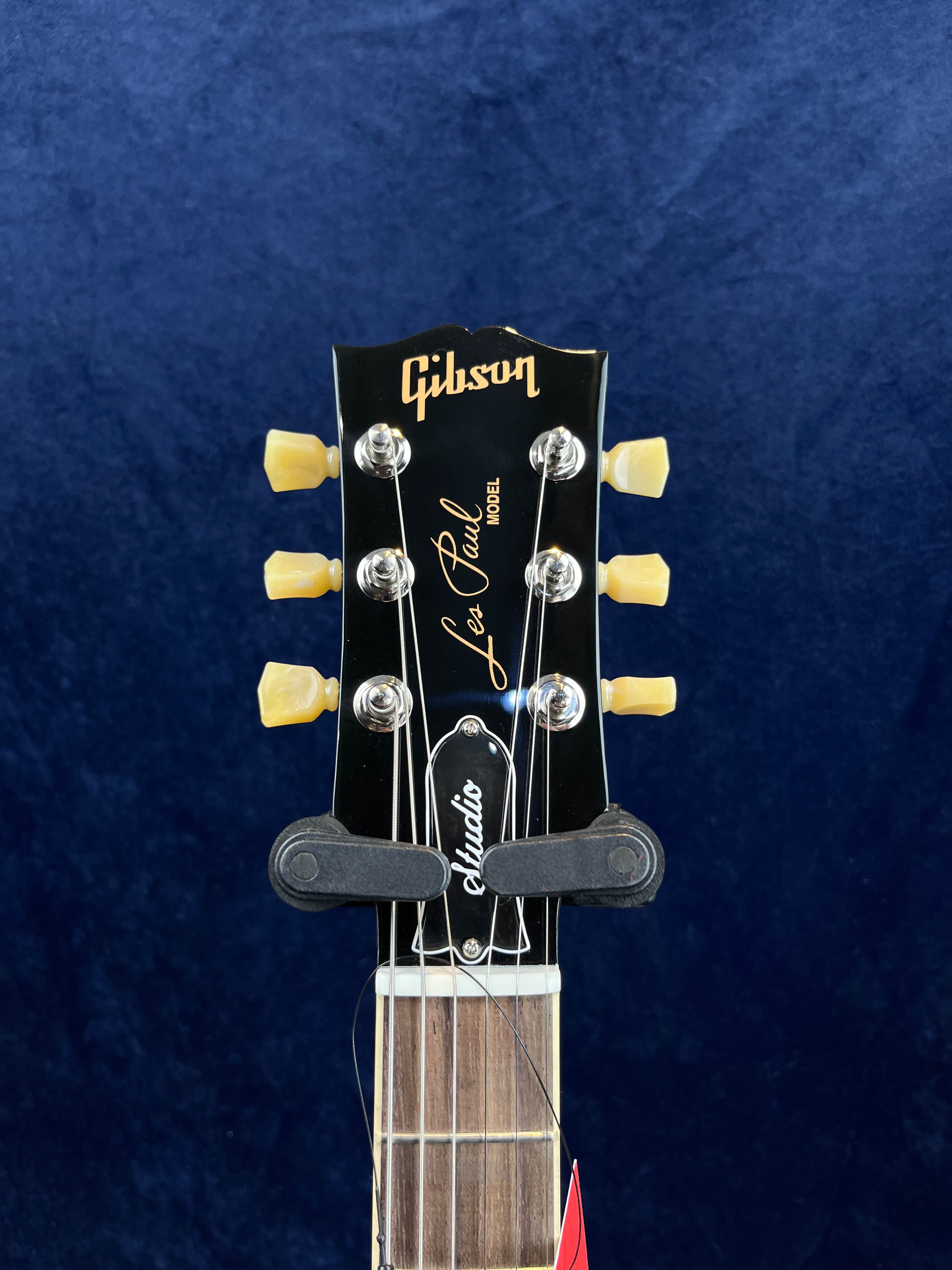 Gibson Les Paul Studio Figured Electric Guitar in Ocean Blue