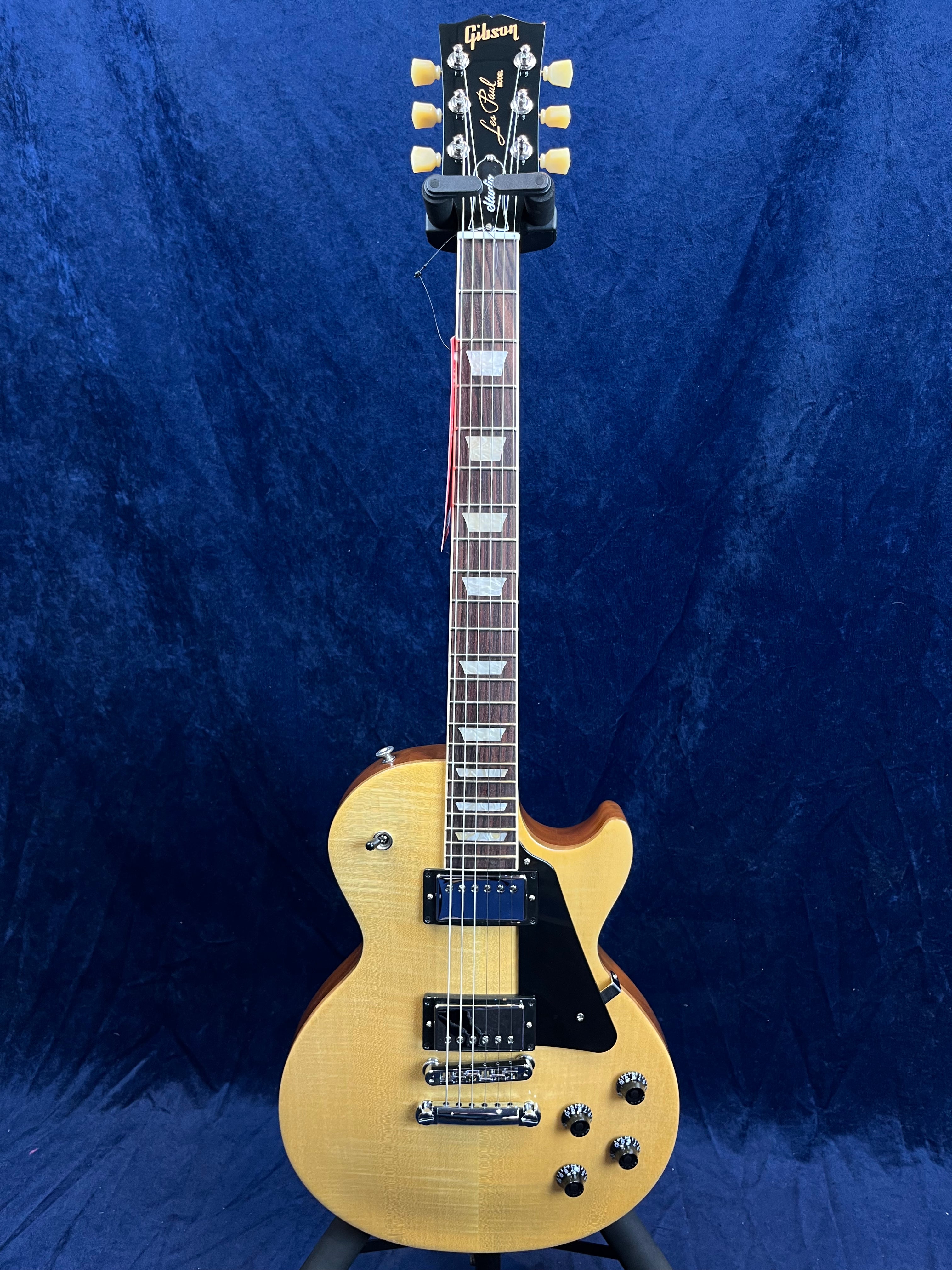 Guitare électrique Gibson Les Paul Studio Figured, finition Antique Natural