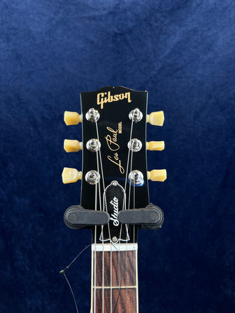 Gibson Les Paul Studio Figured Electric Guitar in Antique Natural