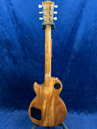 Gibson Les Paul Studio Figured Electric Guitar in Antique Natural