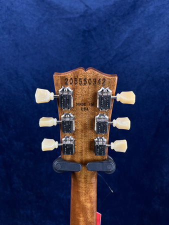 Gibson Les Paul Studio Figured Electric Guitar in Antique Natural