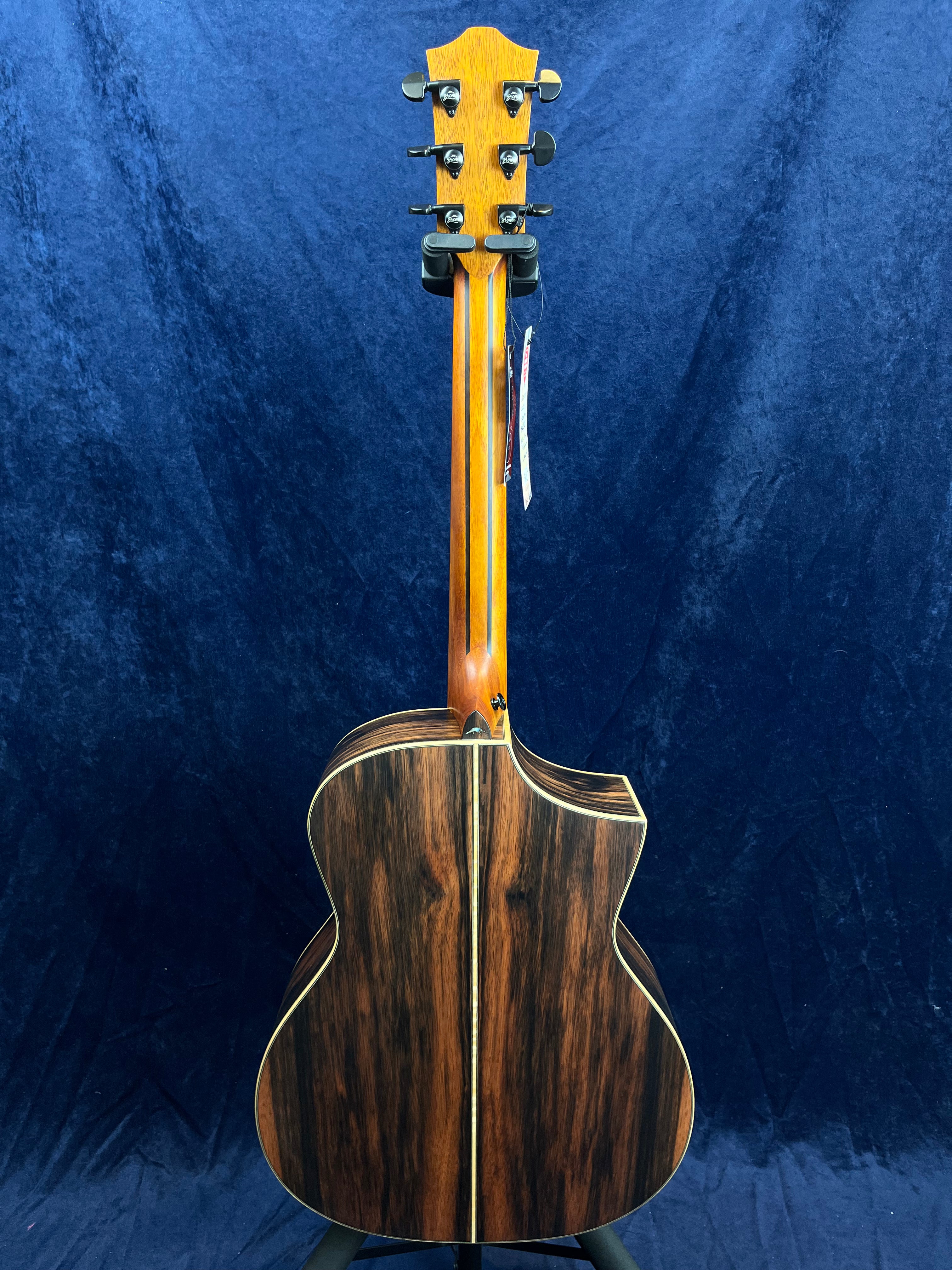 Bromo Rocky Mountain BAR5CE Left Handed Hillside Cutaway All Solid Spruce/Ebony