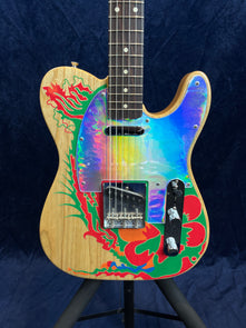 Fender Jimmy Page Telecaster Dragon Rosewood FB in Natural Pre-owned Case