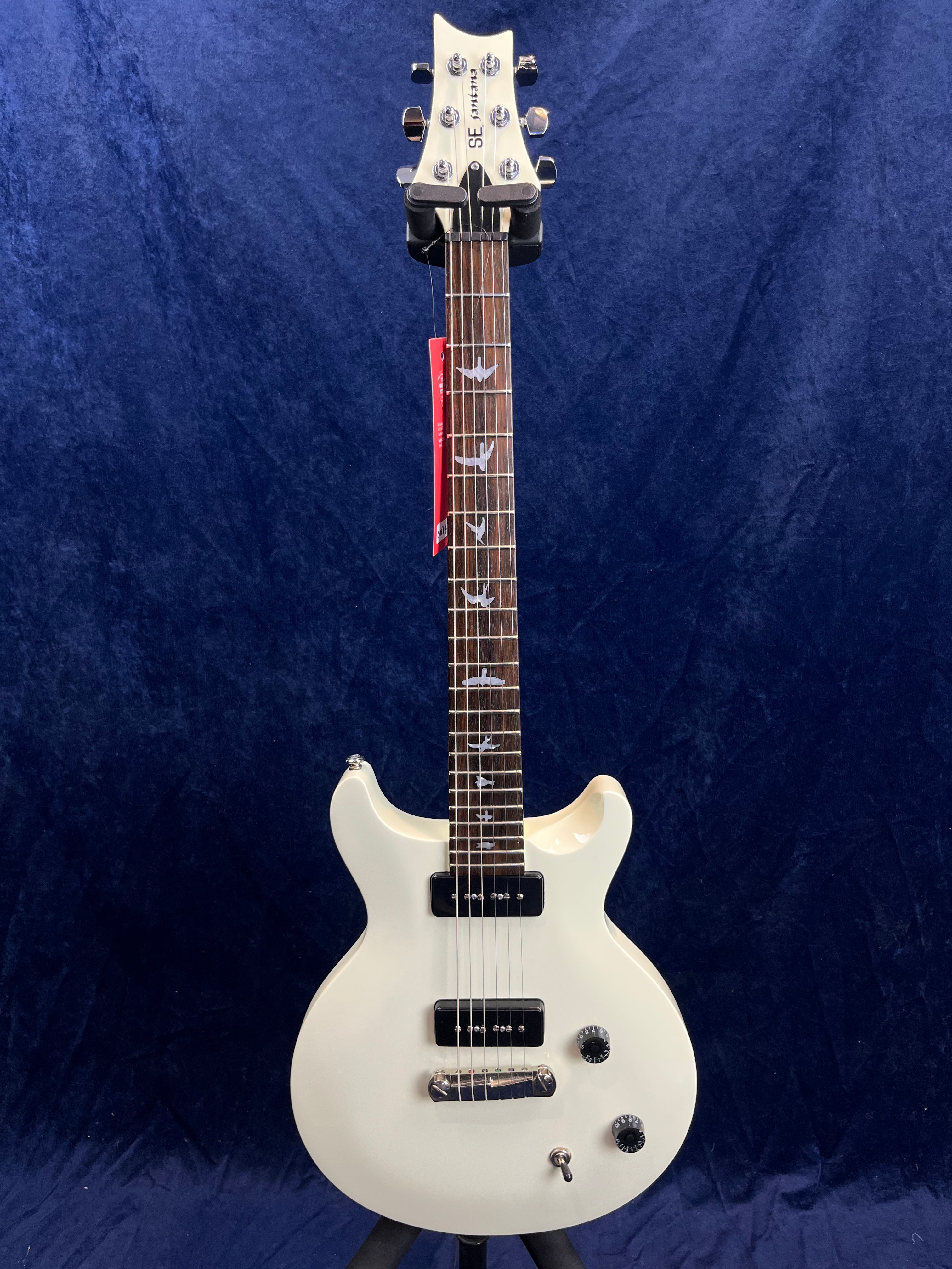 Guitare électrique PRS SE Santana Special, coloris Antique White, catégorie B