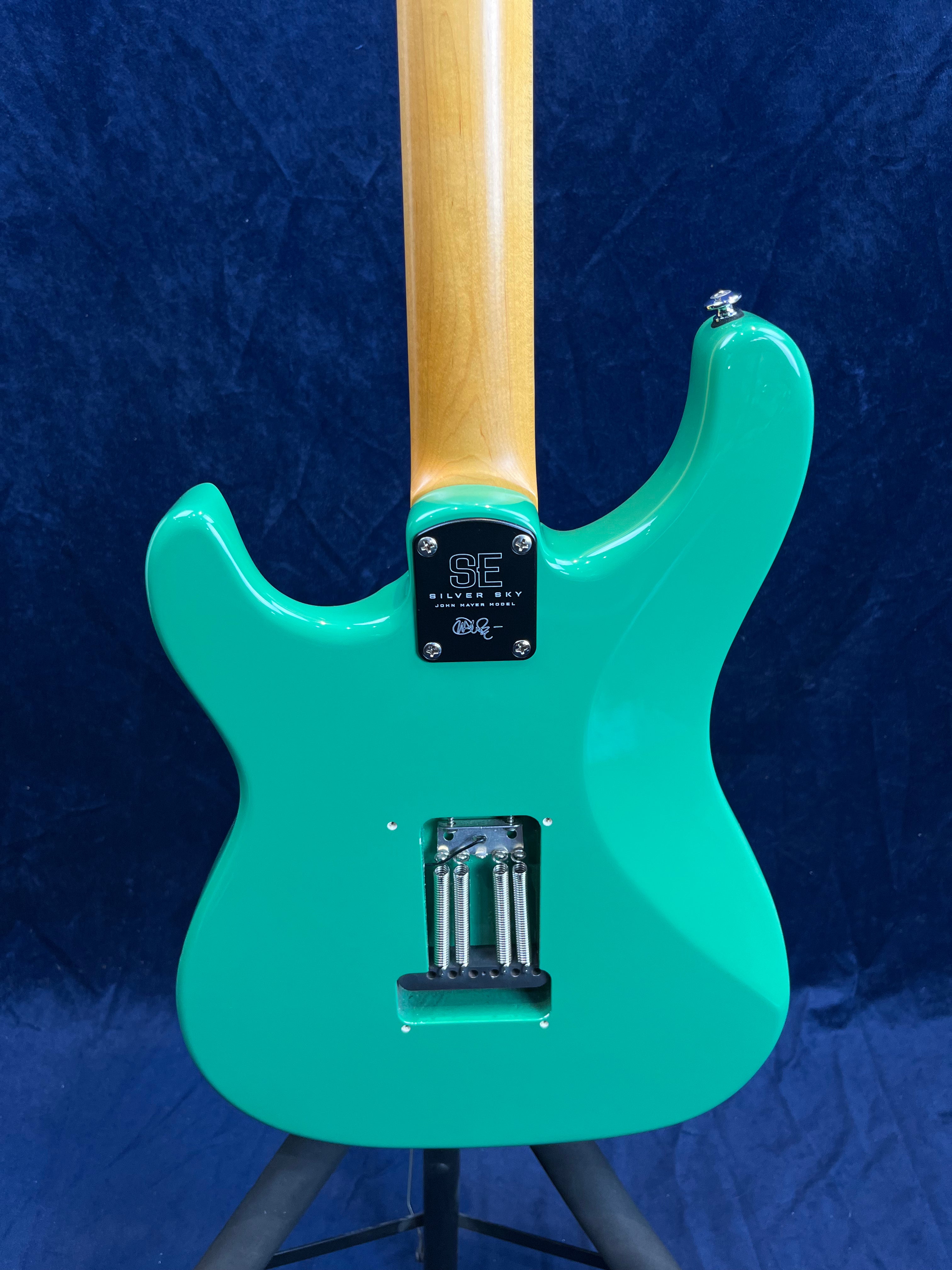 PRS SE John Mayer Silver Sky Rosewood Fretboard in Evergreen Used
