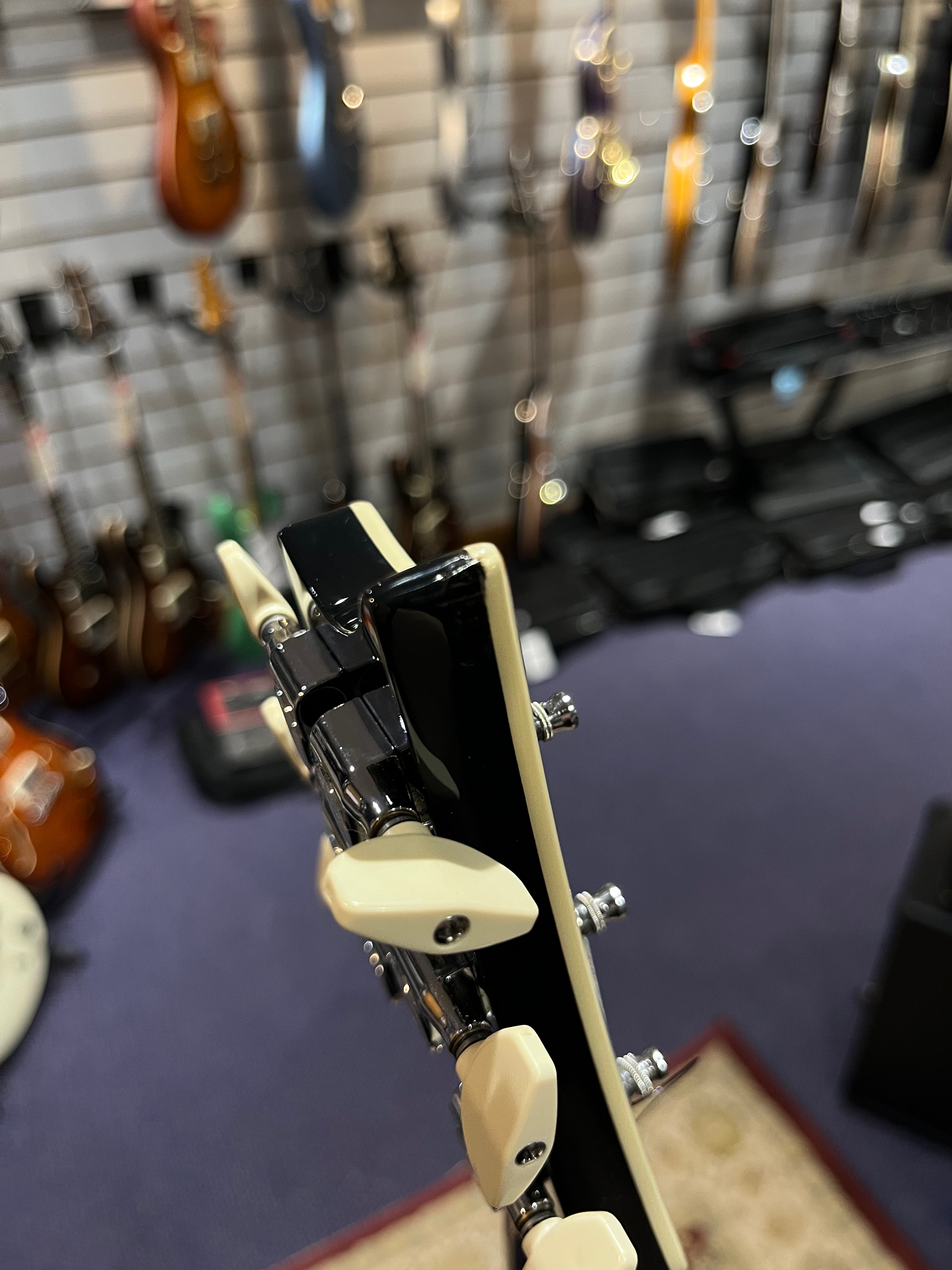 PRS SE Hollowbody II Piezo en Peacock Blue Smokeburst (Ex-démo)