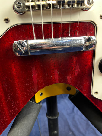 Arbiter Japan Flying V '70s in Cherry Pre-owned with Hard Case